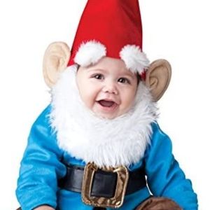 InCharacter Baby Garden Gnome Costume M 12-18 mo